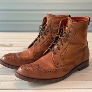 Allen Edmond Dalton Wingtip Dress Boots size 10.5